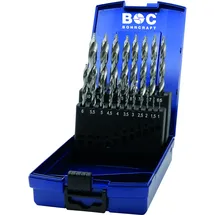 Bohrcraft Spiralbohrersatz Hss-g Ø 1-10 mm 19-teilig