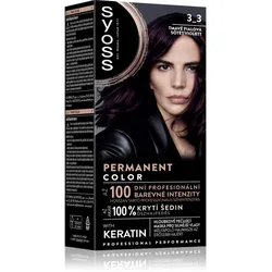 Syoss Permanent Color Permanent-Haarfarbe Farbton 3_3 Dark Violet 1 St.