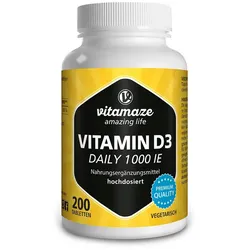 VITAMIN D3 1.000 I.E. daily vegetarisch 200 St