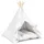 vidaXL Hundetipi 50 x 50 x 60 cm Weiß
