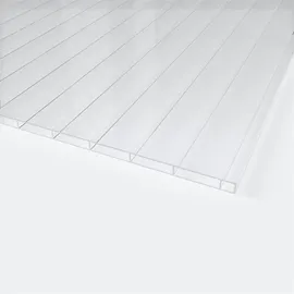 thyssenkrupp plastics gmbh Doppelstegplatte 120 x 250 cm farblos