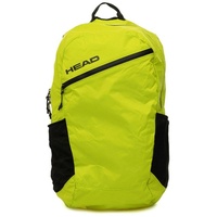 Head Foldable Backpack Yellow Fluo