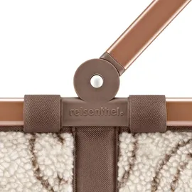 Reisenthel carrybag smiley® teddy chocolate Hellbraun 47 x 12 x 33 cm
