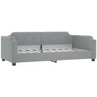 VidaXL Tagesbett Hellgrau 80x200 cm Stoff