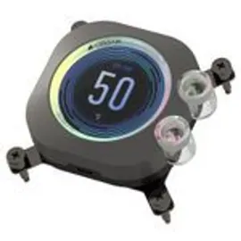 Corsair iCUE XC7 RGB ELITE LCD CPU-Wasserkühler, CPU-Kühler – Stealth Grey