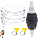 EVTHUR Benzinpumpe Handpumpe, 2m Länge ölabsaugpumpe, watervloeistofpomp, draagbare Auto-brandstofpomp, handmatige Hand-sifonpomp voor Gas, Benzine-Olie, Diesel, vloeibaar Aquarium, oplosmiddel