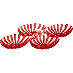 Dolcevita Appetizer-Schalen rot 2 El.