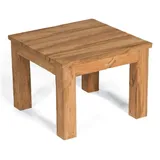 SonnenPartner Charleston Lounge-Beistelltisch Teakholz Natur