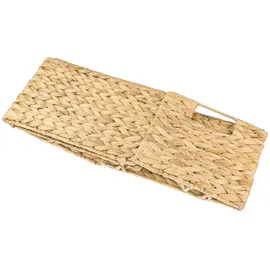 HMF Aufbewahrungskorb 36 x 28 x 20 cm 2-tlg. beige