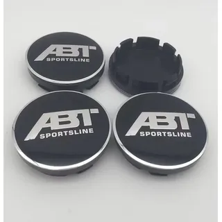 DEZARO 4 Stück Nabendeckel Radnabendeckel für ABT 56mm 60mm 65mm 68mm Wasserdicht Staubdicht Dekoration Zubehör,F-56mm