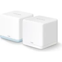 TP-Link Mercusys WL-Router Halo H1200G Home Mesh WiFi System 2-Pack, Router, Weiss