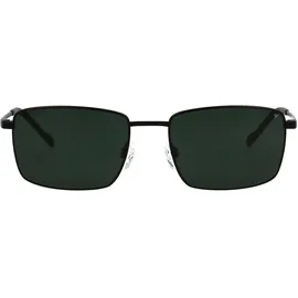 Eschenbach TITANflex Sonnenbrille Modell 824132 Form Karree/Eckig, Logoschriftzug auf Bügel, Titanflexfassung schwarz