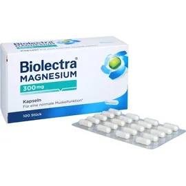 Hermes Arzneimittel Biolectra Magnesium 300 mg Kapseln 100 St.