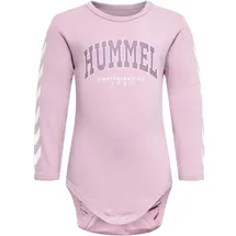 hummel hmlFAST Flipper langarm Baby-Body mauve shadow 68