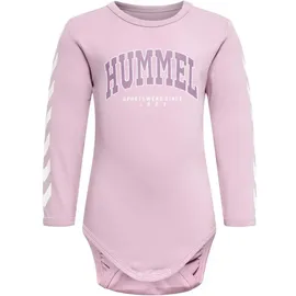 hummel hmlFAST Flipper langarm Baby-Body mauve shadow 68