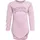 hummel hmlFAST Flipper langarm Baby-Body mauve shadow 68