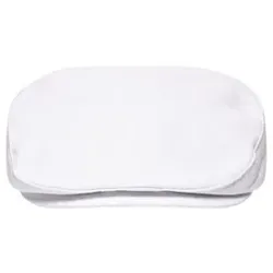 Cabrio Cap Flache Mütze mit Druckknopf am Schild white, Gr. one size - weiss