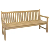 AFG Gartenbank Sitzbank Gartenmöbel 4-Sitzer aus massiven Teak Holz