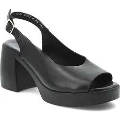 Schwarze Sandalen Armodo Absatzschuhe, 36