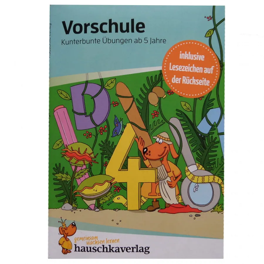 Hauschka Verlag 698 Vorschule - Kunterbunte Übungen ab 5 Jahre Kunterbunte Üb...