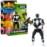 Playmates Mighty Morphin Power Rangers Auto-Morphin Black Ranger 12 cm - Schwarz