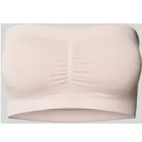 Magic Bodyfashion Bandeau-BH mit elastischem Bund, Rose, XL