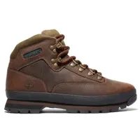 Timberland für Herren. TB0951002141 Euro Hiker brauner Schnürstiefel aus Leder für Bergsteiger (44), Wohnung, Schnürsenkel, Lässig
