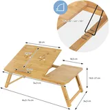 Laptoptisch Notebooktisch Betttisch Tisch Bett Laptop Klappbar Höhenverstellbar