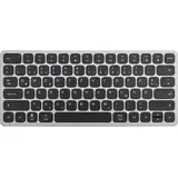 AXAGON HMC-KB Keyboard USB-C 5Gbps with HUB, microSD/SD, 3x USB-A, HDMI 4K/60Hz, PD 100W, Audio, DE