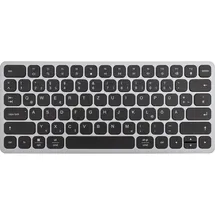 AXAGON HMC-KB Keyboard USB-C 5Gbps with HUB, microSD/SD, 3x USB-A, HDMI 4K/60Hz, PD 100W, Audio, DE