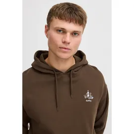 !Solid Hoodie Braun L