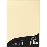 Clairefontaine 4296C Packung mit 50 Karten Pollen 120g, DIN A4, 21 x 29,7cm, Chamois