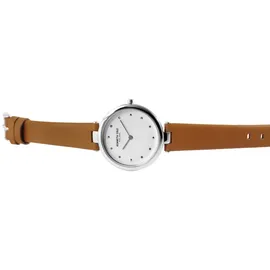 Kenneth Cole Damen-Armbanduhr silberfarben/braun