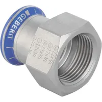 Geberit bergangsmuffe Mapress d 22mmxRp 3/4, ES, labs-f, m