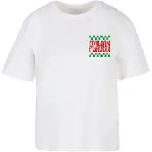 miss tee Italian Flavor weiß 4XL