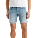 PME Legend Herren Jeans Short NIGHTFLIGHT Regular Fit Light Summer Blau Lsb W 40