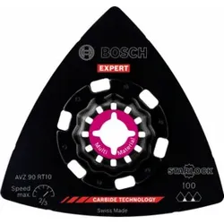 Bosch EXPERT Sanding Plate AVZ 90 RT10 Blat für Multifunktionswerkzeuge 90mm für oszillierende Multifunktionswerkzeuge