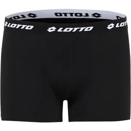 lotto Boxershorts schwarz M 3er Pack