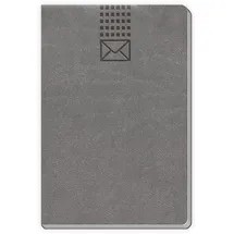 trotsch Adressbuch Soft Touch Mini Anthrazit