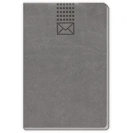 trotsch Adressbuch Soft Touch Mini Anthrazit