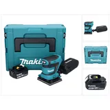 Makita DBO 480 M1J Akku Schwingschleifer 18 V 112 x 102 mm + 1x Akku 4,0 Ah + Makpac - ohne Ladegerät