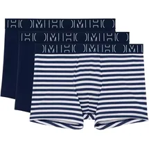 HOM - Christofer - Retro Short/Pant - 3er Pack (M Dunkelblau)