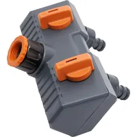 Primaster 2-Wege Verteiler für Gartenschlauch Ø 19 mm
