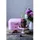Wesco Brotkasten Mini Grandy, Stahlblech, Klappdeckel, 18 x 17 x 12cm, pink