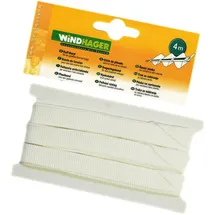 WINDHAGER Raffband 4 m, weiß