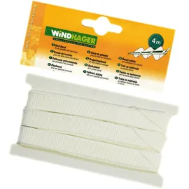 WINDHAGER Raffband 4 m, weiß