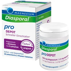 Magnesium Diasporal pro Depot schneller Einschlafen 30 St Tabletten