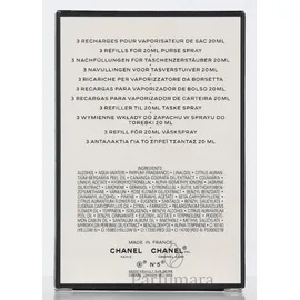Chanel No. 5 Eau de Parfum Refill 3 x 20 ml