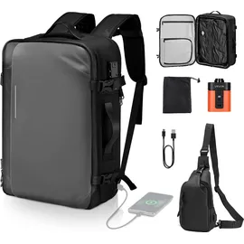 Vevor Vakuum-Reiserucksack 65 L Grau