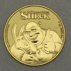 Goldmünze 1oz SHREK 2021 20th Anniversary (Niue)